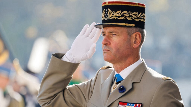 Le chef d'état-major de l'Armée de terre française, Pierre Schill.