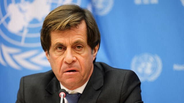 Le représentant permanent de la France auprès des Nations unies, Nicolas de Rivière.