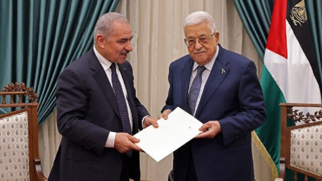 Mahmoud Abbas, président de l'autorité palestinienne, à Moscou, le 1er mars 2024.