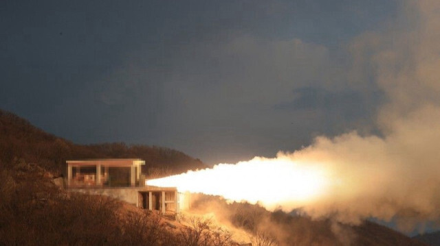 Kuzey Kore'den yeni hipersonik füze motoru testi