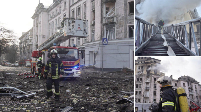 Ukrayna: Rusya başkent Kiev'e seyir ve balistik füzelerle saldırdı