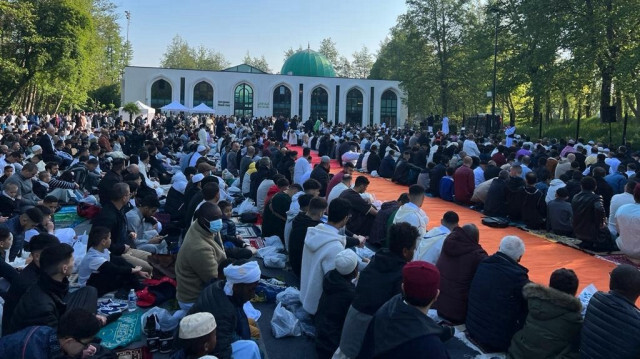 Le Centre Islamique de Villeneuve d'Ascq, une des plus grandes mosquées de la région Hauts-de-France, le vendredi 19 mai 2023.