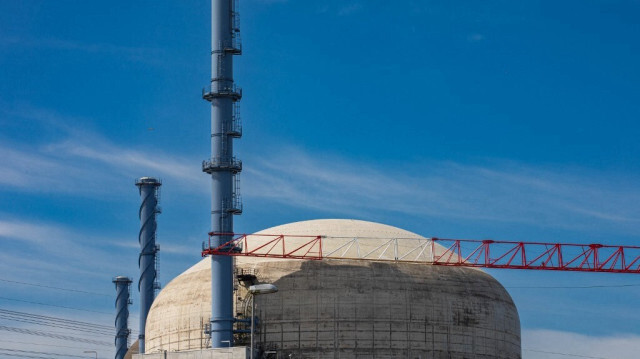 Réacteur nucléaire de troisième génération European Pressurised Reactor (EPR) à Flamanville, en Normandie, le 14 juin 2022.