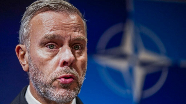 Le président du Comité militaire de l'OTAN, Rob Bauer.