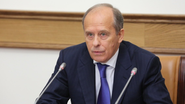 Le directeur du service fédéral de sécurité de la fédération de Russie, Alexandre Bortnikov.