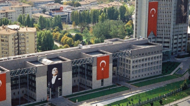 Le bâtiment du ministère turc des Affaires étrangères, à Ankara.