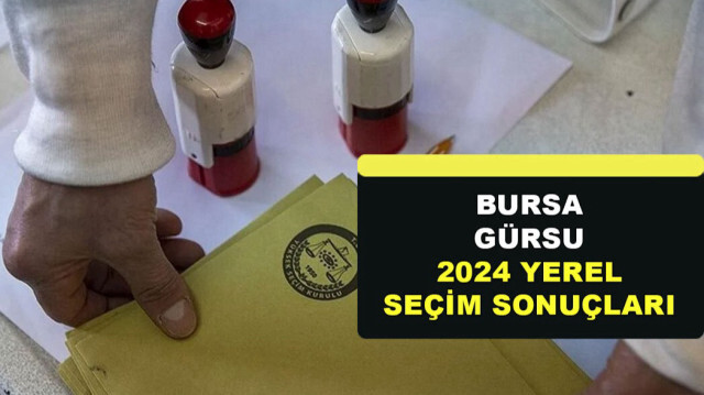 Bursa GÜRSU Yerel Seçim Sonuçları 31 Mart 2024