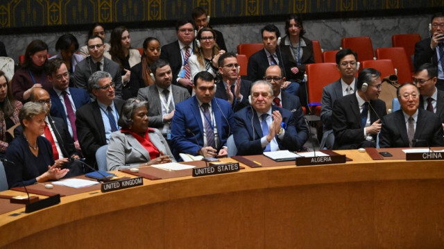 Réunion du Conseil de Sécurité des Nations Unies le 25 mars 2024, sur la situation au Moyen-Orient. 