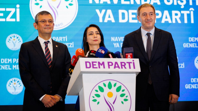CHP Genel Başkanı Özgür Özel, ittifak görüşmeleri için DEM Parti'yi ziyaret etmişti (Foto: Arşiv)