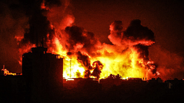 Terör devleti İsrail'in Gazze'ye yönelik soykırım saldırıları sürüyor. (Foto: Arşiv)
