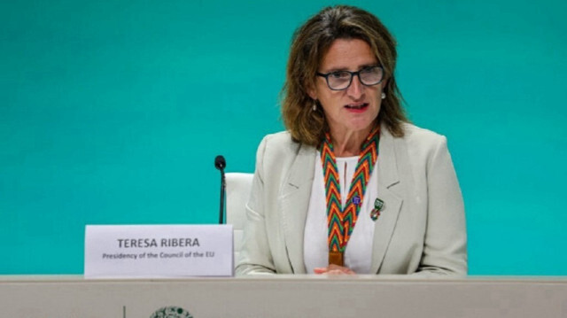 Spanish Environment Minister Teresa Ribera