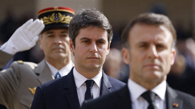 Le Premier ministre français, Gabriel Attal et le président de France, Emmanuel Macron.