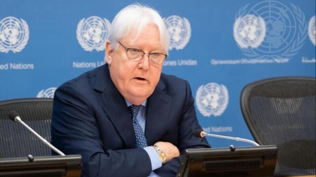 Le Secrétaire général adjoint aux affaires humanitaires et coordonnateur des secours d'urgence aux Nations Unies, Martin Griffiths.