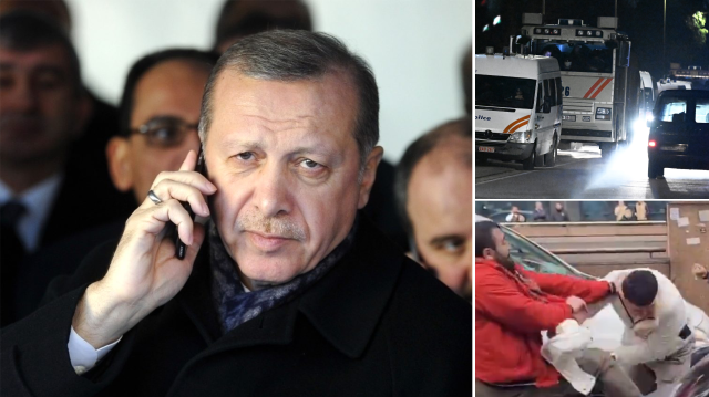 Cumhurbaşkanı Erdoğan, PKK'lıların saldırdığı Efe Tapmaz ile telefonda görüştü.