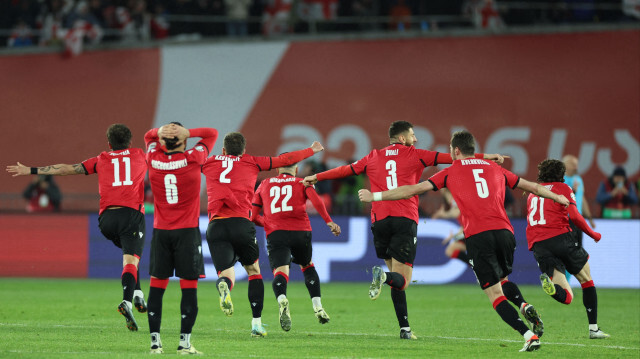Gürcistan, EURO 2024'e katılmaya hak kazandı.