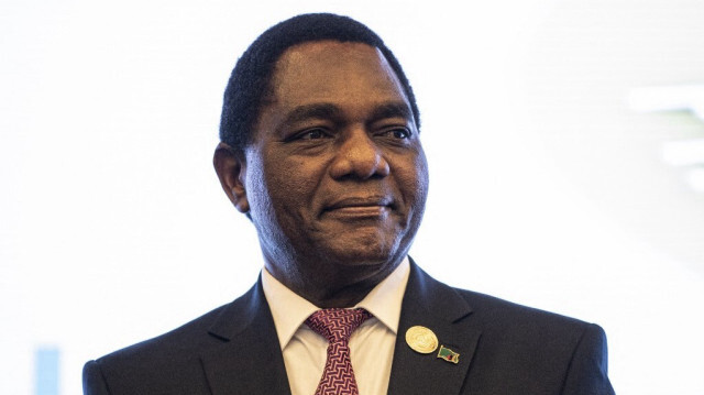 Le président de la République de Zambie, Hakainde Hichilema