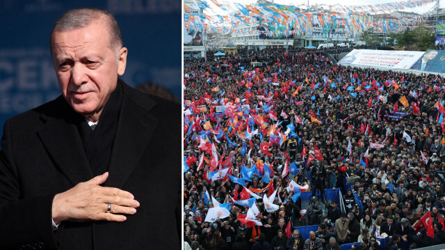 Cumhurbaşkanı Erdoğan, Yozgat'ta 50 bin kişiye hitap etti. 