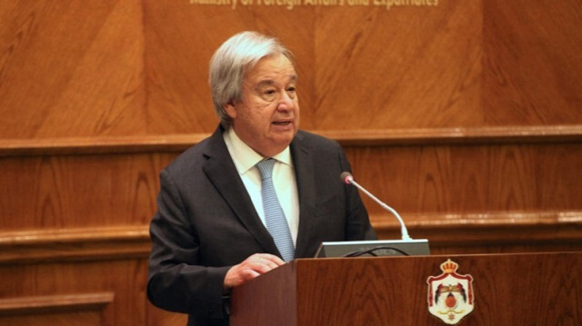 Le Secrétaire général des Nations Unies, Antonio Guterres.
