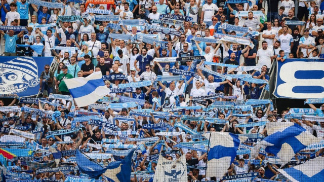 Les supporters de Marseille au Stade Vélodrome, le 8 octobre 2023.