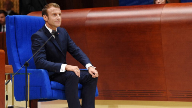 Le président de la République française, Emmanuel Macron.