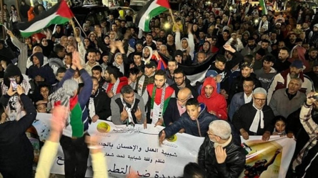 تضامنا مع غزة.. مسيرات ليلية في 4 مدن مغربية