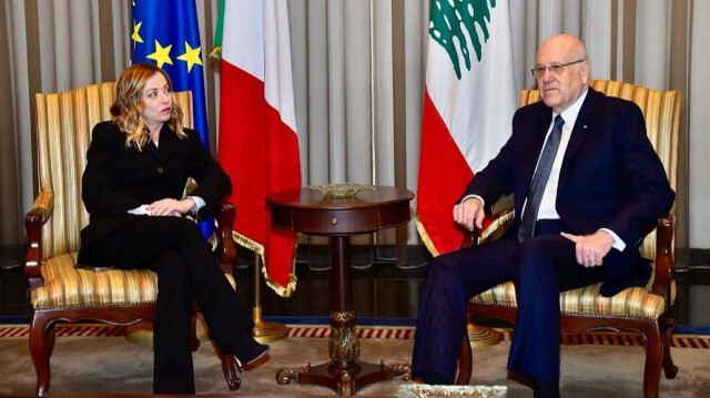 رئيسة وزراء إيطاليا في بيروت لبحث خفض التصعيد بجنوب لبنان
