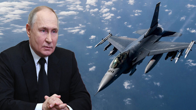 Putin: Ukrayna'ya verilen F-16'lar nerede olursa olsun meşru hedefimiz olacak