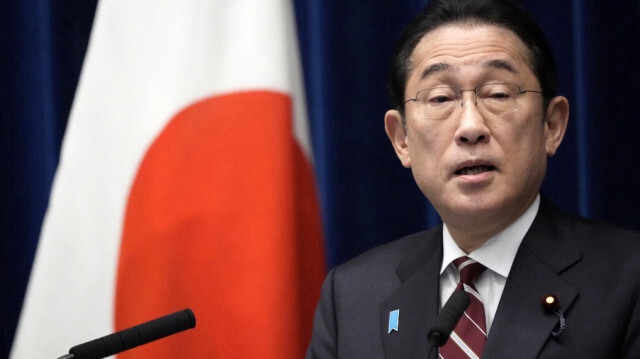 Le Premier ministre Fumio Kishida souligne l'importance de maintenir la politique monétaire accommodante du Japon, tout en réitérant l'avertissement de son gouvernement contre la dépréciation du yen a Tokyo, le 28 mars 2024.