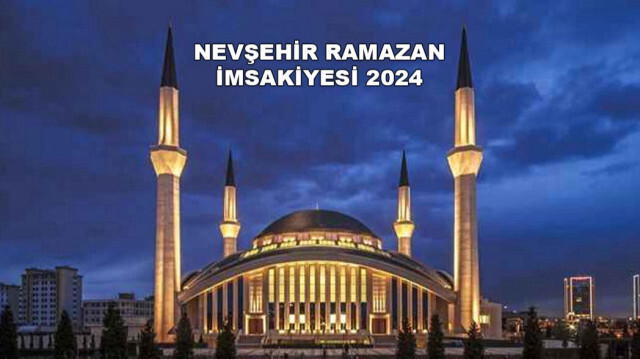 Nevşehir imsakiye 2024