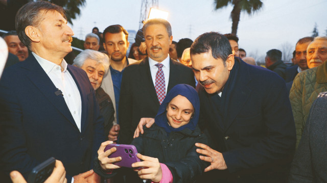 Cumhur İttifakı’nın İstanbul Büyükşehir Belediye (İBB) Başkan Adayı Murat Kurum dün Sultangazi'deydi. 