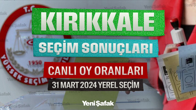 Kırıkkale Yerel Seçim Sonuçları 31 Mart 2024