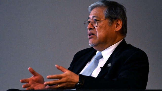 Le ministre des Affaires étrangères des Philippines, Enrique Manalo.