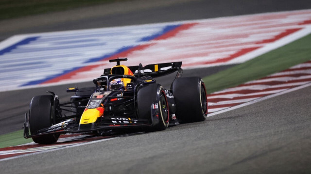 Le pilote néerlandais de l'écurie Red Bull Racing, Max Verstappen, lors du Grand Prix de Formule 1 de Bahreïn, à Sakhir le 2 mars 2024.