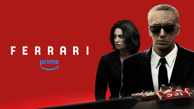 L'affiche du film Ferrari, de Michael Mann.