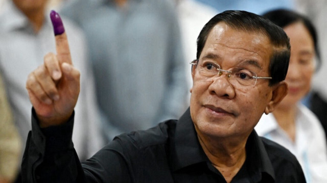 Le député et ancien Premier ministre cambodgien Hun Sen.