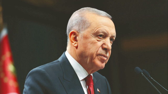 Cumhurbaşkanı Recep Tayyip Erdoğan.