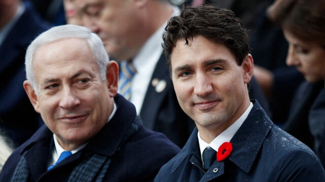 Le Premier ministre israélien, Benyamin Netanyahu et son homologue canadien, Justin Trudeau.