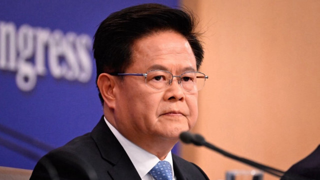 Le président de la Commission nationale de développement et de réforme de la Chine, Zheng Shanjie.
