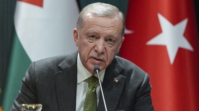 Le Président turc, Recep Tayyip Erdogan à Ankara en Türkiye , le 05 mars 2024.