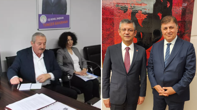 Akın Birdal ve Türkan Aslan, CHP'nin İzmir Adayı Cemil Tugay'a (sağda) zehir zemberek sözlerle yüklendi. 