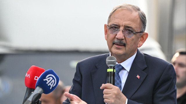Çevre, Şehircilik ve İklim Değişikliği Bakanı Mehmet Özhaseki açıklama yaptı.