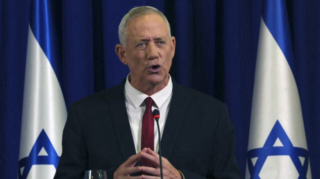 Le ministre du cabinet de guerre israélien, Benny Gantz.