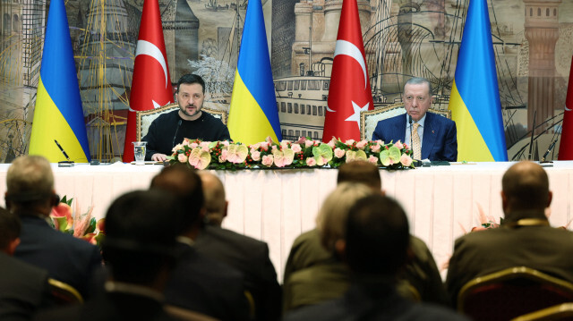 Ukrayna Devlet Başkanı Zelenski - Cumhurbaşkanı Erdoğan