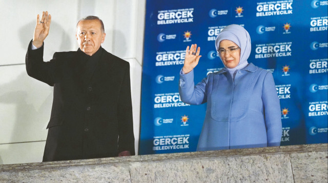 Cumhurbaşkanı Recep Tayyip Erdoğan, Emine Erdoğan.