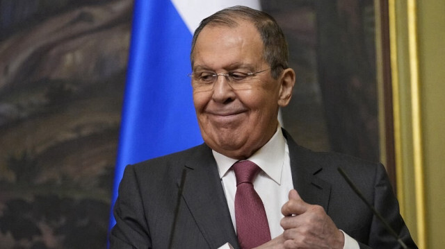 Le ministre des Affaires étrangères de la Fédération de Russie, Sergueï Lavrov.
