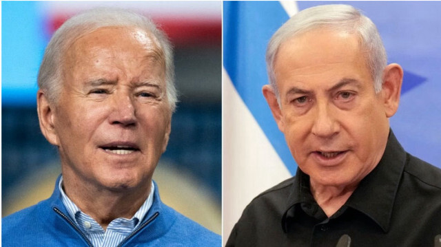 Le président des États-Unis, Joe Biden et le Premier ministre israélien, Benyamin Netanyahu.