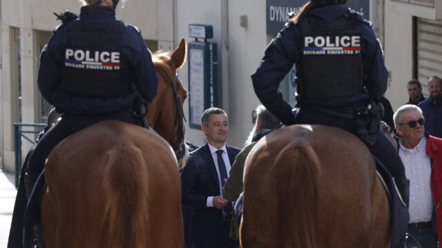 Le ministre de l'Intérieur de France, Gérald Darmanin.