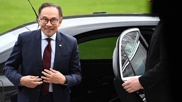 Le Premier ministre malais Anwar Ibrahim à Berlin le 11 mars 2024.
