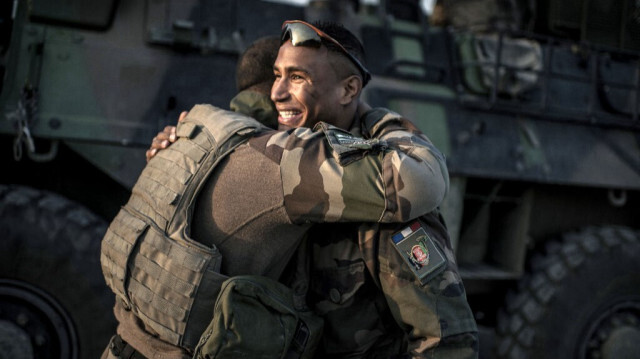 Un soldat de l'unité française du 16e BC, le 29 septembre 2012 dans la base de Warehouse à Kaboul.