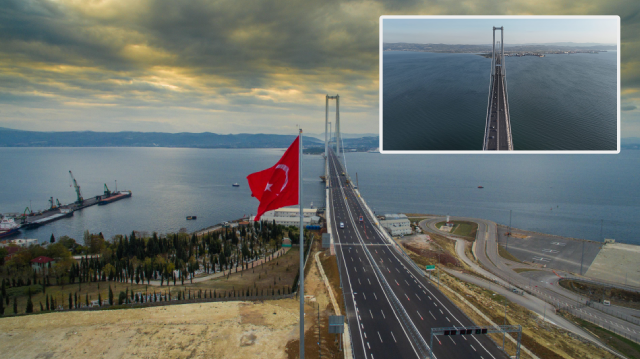 Osmangazi Köprüsü’nden bir günde yeni rekor: 117 bin 537 araç geçiş yaptı